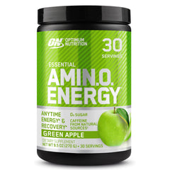 Optimum Nutrition empaque delantero Amino Energy manzana verde, claridad del producto
