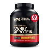 Optimum Nutrition front packaging showing product and benefit of reliable protein