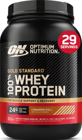 Optimum Nutrition front packaging showing product and flavor benefit