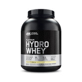 Optimum Nutrition tub front view showing product and easy storage benefit