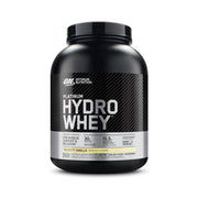 Optimum Nutrition tub front view showing product and easy storage benefit