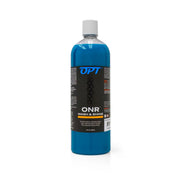 Optimum ONR botella frontal 32 oz mostrando diseño y limpieza rápida