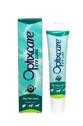 OptixCare envase frontal 20g mostrando diseño y facilidad de uso