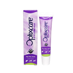 OptixCare tubo 20 g frontal mostrando el envase y etiqueta clara