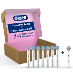 Oral-B cabezal frontal mostrando cerdas extra suaves para protección de encías
