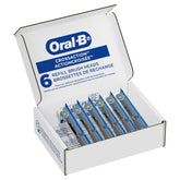 Oral-B Cross Action front packaging shows six black replacement heads and product name