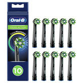 Oral-B CrossAction front packaging showing 10 refills and brand benefit