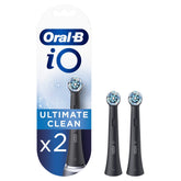 Oral-B imagen frontal del cabezal en color negro mostrando diseño