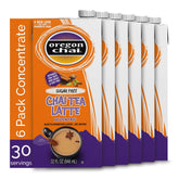 Oregon Chai front packaging showing bottle and label for quick identification and convenience