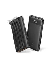 Orfeika power bank front packaging showing product and accessories for quick recognition and confidence