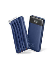 Orfeika front packaging showing power bank and included pouch, highlights portability