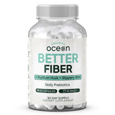 Organics Ocean botella frontal mostrando etiqueta y beneficios visibles