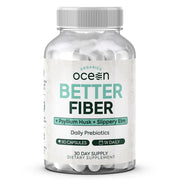 Organics Ocean botella frontal mostrando etiqueta y beneficios visibles