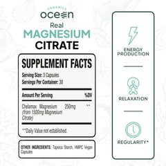 Organics Ocean cápsulas detalle en primer plano, alta absorción visual