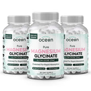 Organics Ocean front packaging showing clean supplement branding and benefits
