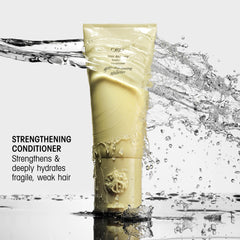 Oribe label close-up highlighting ingredients and premium branding benefit