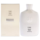 Oribe Silverati frente botella brillante mostrando diseño premium y protección
