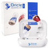 Oricle front view showing compact CIC design and discreet profile for confident wear