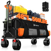 Originsure wagon front view showing cargo space and sturdy frame for heavy loads