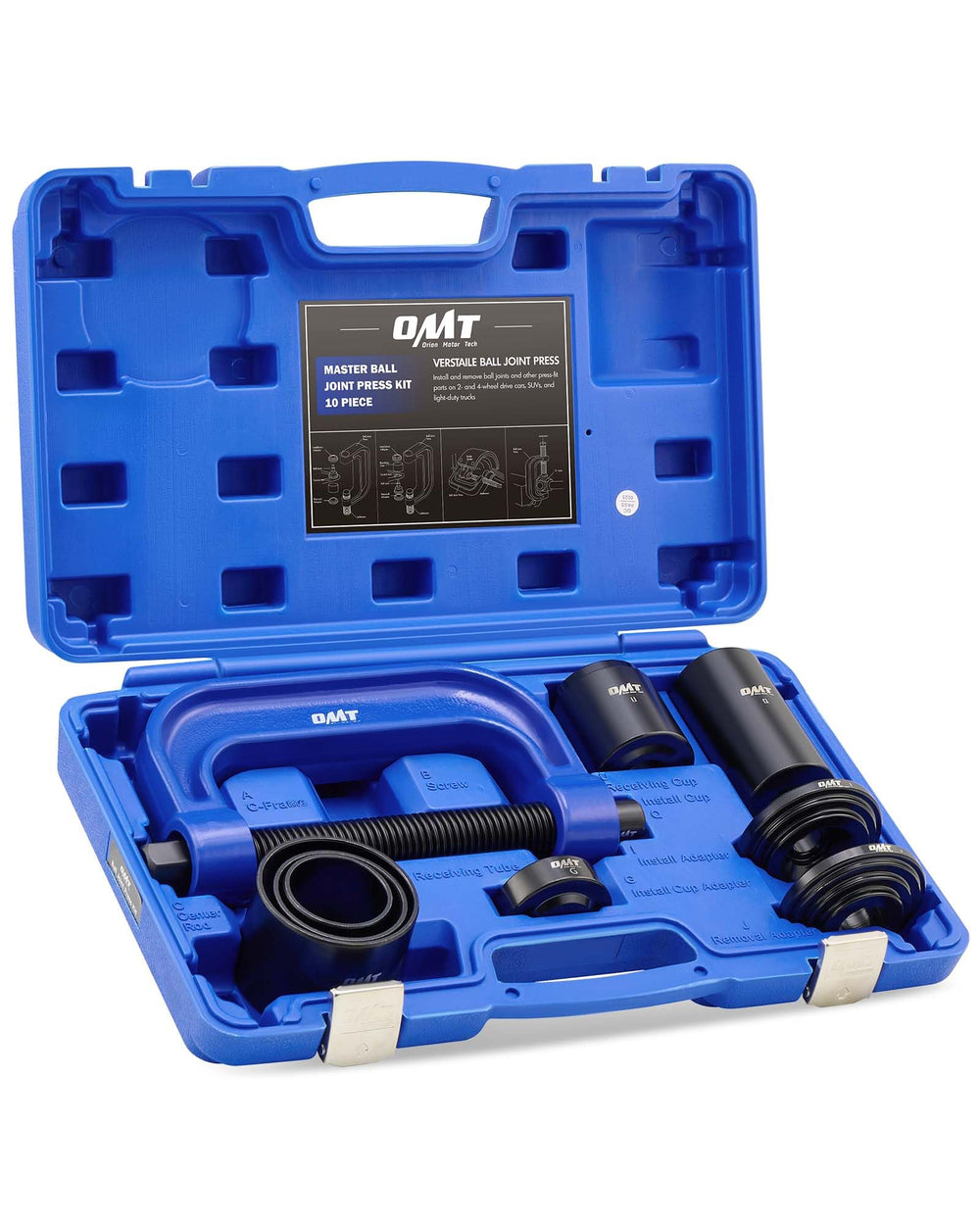 ORION Motor Tech kit frontal en maleta, organización y transporte fiable