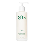 OSEA bottle front view showing 5oz lightweight lotion and clear branding for hydration