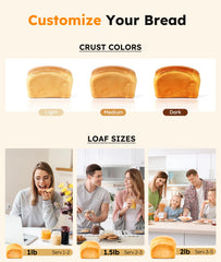 OSIPOTO non-stick bread pan interior view for easy loaf release and fast cleanup benefit