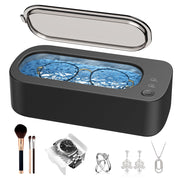 OSLTWI front view of compact ultrasonic cleaner showing sleek design and one-touch control