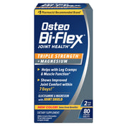 Osteo Bi-Flex front bottle showing label and benefits for quick shelf recognition