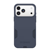 OtterBox Commuter Series frontal azul mostrando protección y estilo