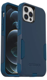 OtterBox vista frontal de la funda azul con ajuste preciso y protección