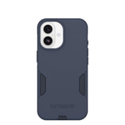 OtterBox Commuter Series front view in Blue Sentiment showing slim profile and secure fit