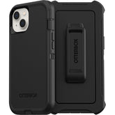 OtterBox funda frontal para iPhone 13 mostrando ajuste seguro y protección