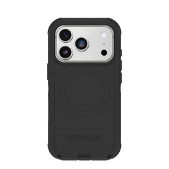 OtterBox vista frontal de la funda negra con ajuste preciso y protección