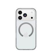 OtterBox Symmetry vista frontal mostrando acabado transparente y protección
