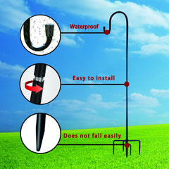 Ottsuls hook arm detail showing sturdy hook curve for secure hanging benefit