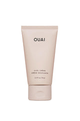 OUAI crema rizos frente del envase para identificar tamaño viaje
