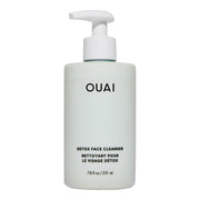 OUAI front bottle of Detox Facial Cleanser showing label and size benefits