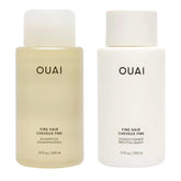 OUAI fine front packaging showing clean bottles and benefits