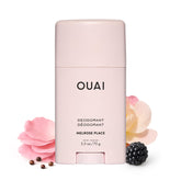 OUAI frasco frontal Melrose Place mostrando presentación y beneficio aroma