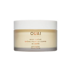 OUAI envase frontal mostrando diseño compacto y práctico