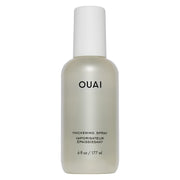 OUAI spray frontal del envase mostrando diseño y beneficio voluminizador
