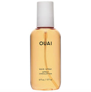 OUAI Wave Spray front packaging showcasing sleek bottle and volume boost