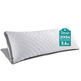 Oubonun full body pillow front view showing full-length support