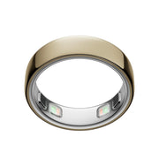 OURA gold ring front view showing sleek design and everyday comfort