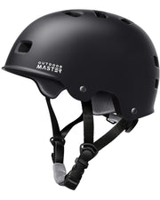 OutdoorMaster front view helmet showing sleek profile and protection
