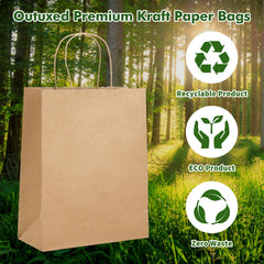 OUTUXED textura del papel kraft 100 GSM en primer plano, aspecto natural y resistente
