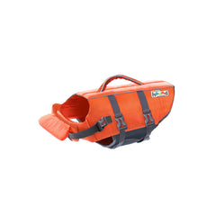 Outward Hound chaleco frontal naranja mostrando ajuste seguro y visibilidad