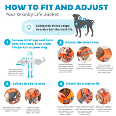 Outward Hound panel flotación frontal que ayuda a mantener la cabeza elevada