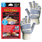 Ove Glove front packaging showing pair and features for safe storage