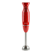 OVENTE HS560R frente del producto mostrando diseño rojo y compacto, fácil almacenamiento